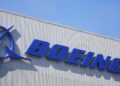 FILE - The Boeing logo is displayed at the company's factory, Sept. 24, 2024, in Renton, Wash. (AP Photo/Lindsey Wasson, File)